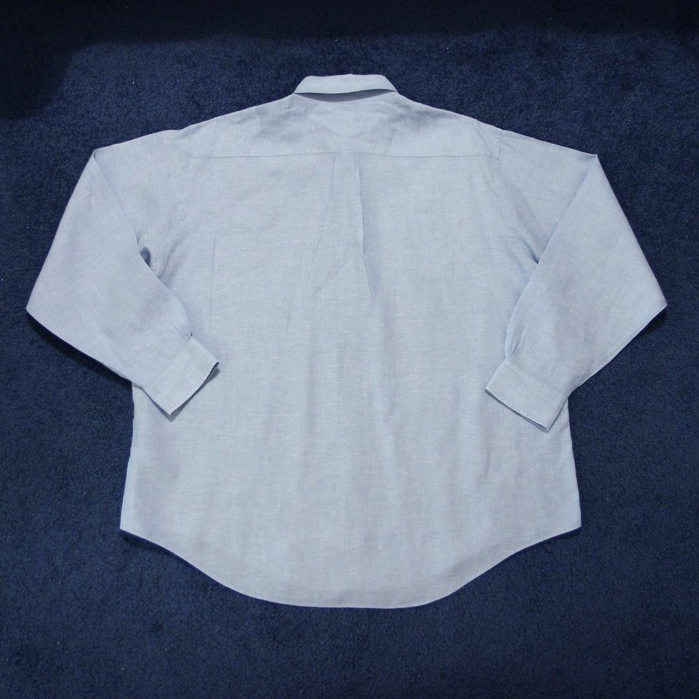 Brooks Brothers 100% Irish Linen Button Down Shirt - Picture 3 of 8